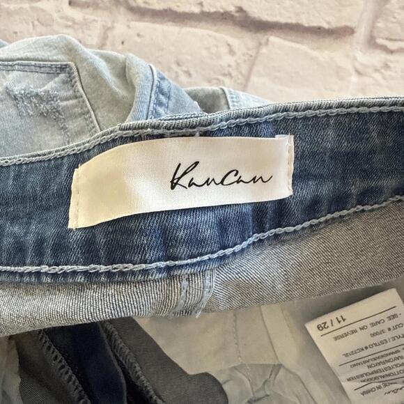 NWT KanCan Kan Can Boutique Skinny Distressed Light Wash Blue Jeans  11/29 - Picture 6 of 9